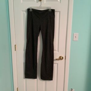Athleta large tall dark grey yoga pants